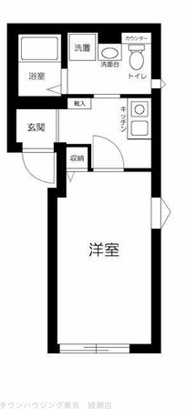 GLICION竹ノ塚の物件間取画像